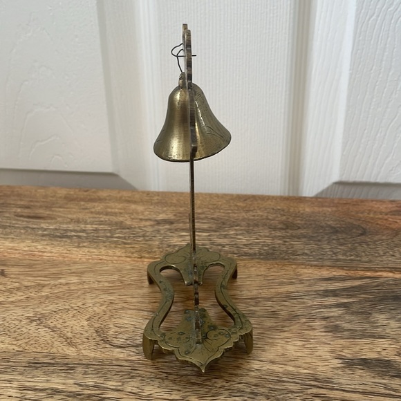 🧡VTG Brass Oriental dinner gong, Small table top - Picture 3 of 6